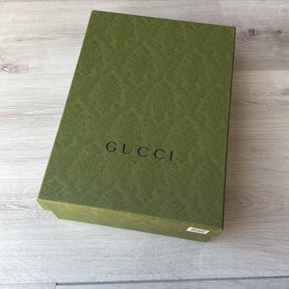 Gucci Horsebit Leather Sandal Harness Brown Heel size 8.5 nwt in box - Picture 7 of 14